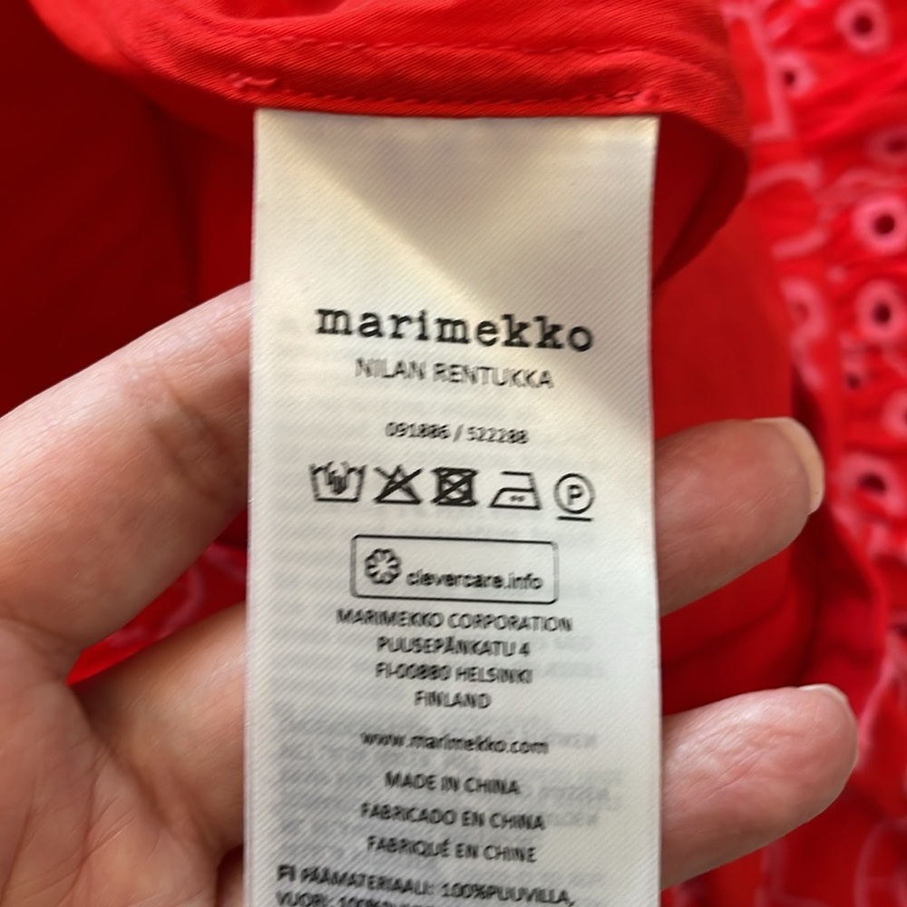 Anthropologie Marimekko Nilan Retukka Skirt - Picture 16 of 16